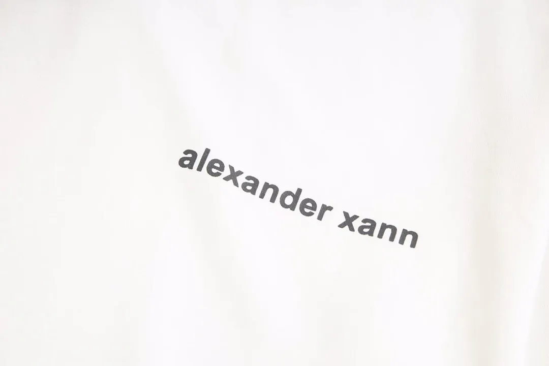 Alexa.der Wang 2024 New Arrival logo T 🆕New Arrival Quality Black White Sizes XS S M L